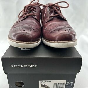 Rockport Men's Oxford Shoes -Burgundy